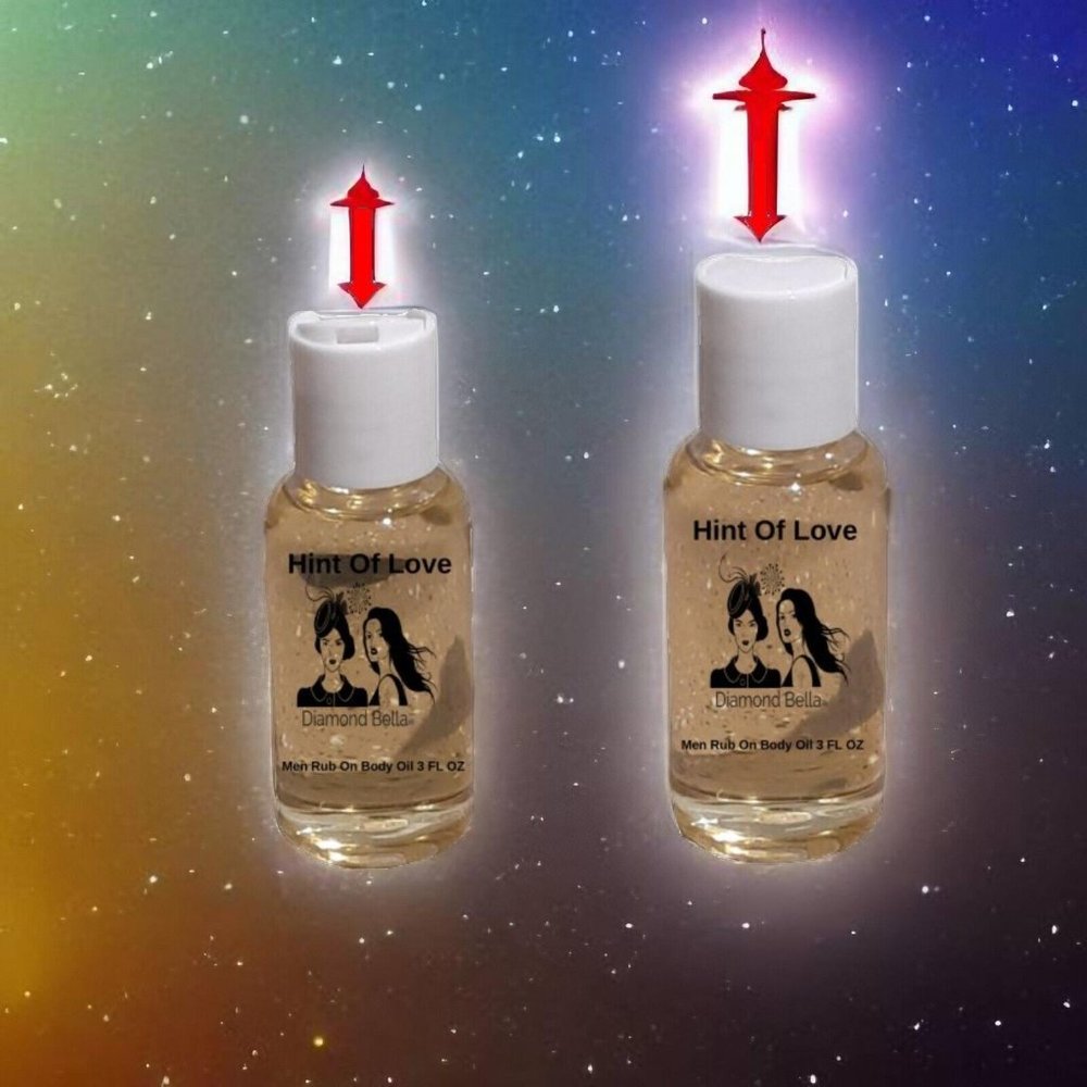 Diamond Bella Hint of Love 3 fl oz Body Oil for Men